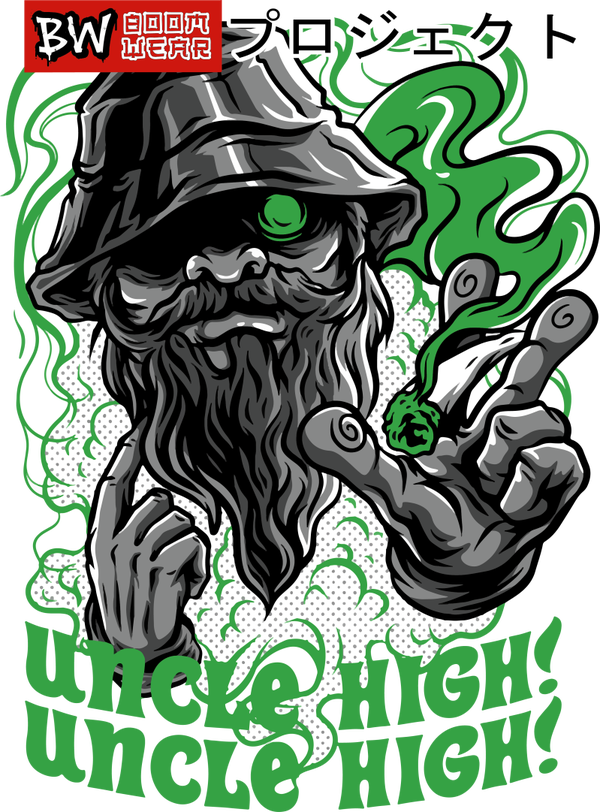 "Uncle High" Boom Wear Custom T-shirt