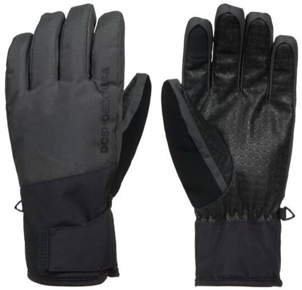 DC Snow Men's Franchise 10K Technical Snowboard/Ski Glove - Black