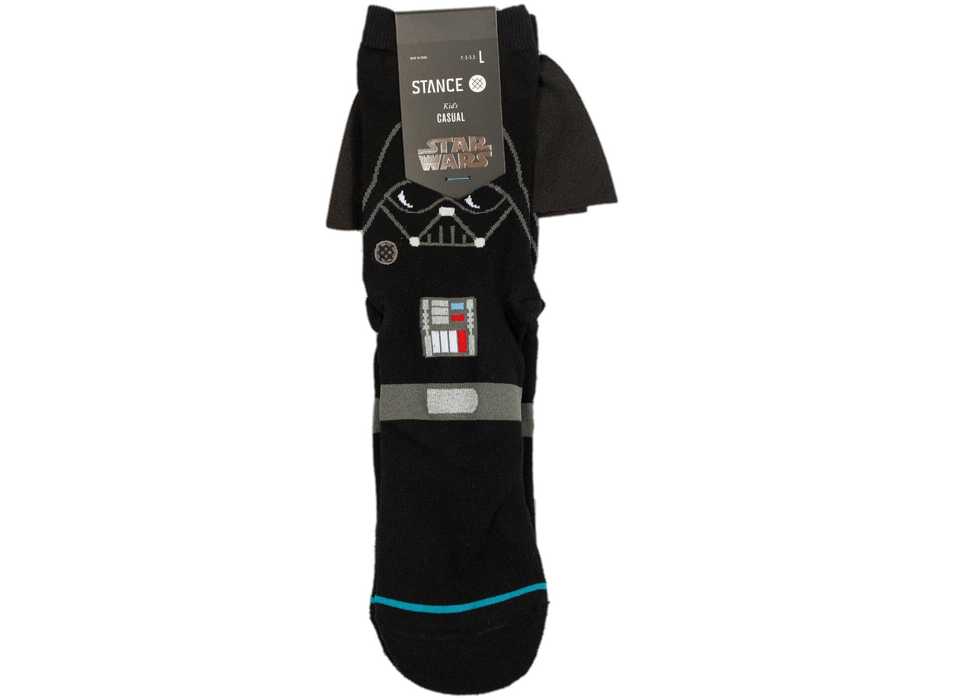 Stance 3D Darth Kids Socks - Small (2-4 years)