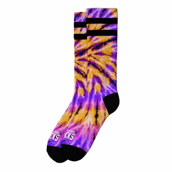 American Socks - Mid High - Tie- Dye Passion Fruit