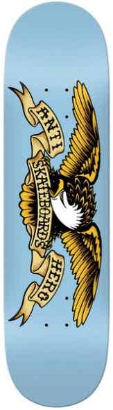 Antihero "Classic Eagle" Skateboard Deck Blue - 8.28"