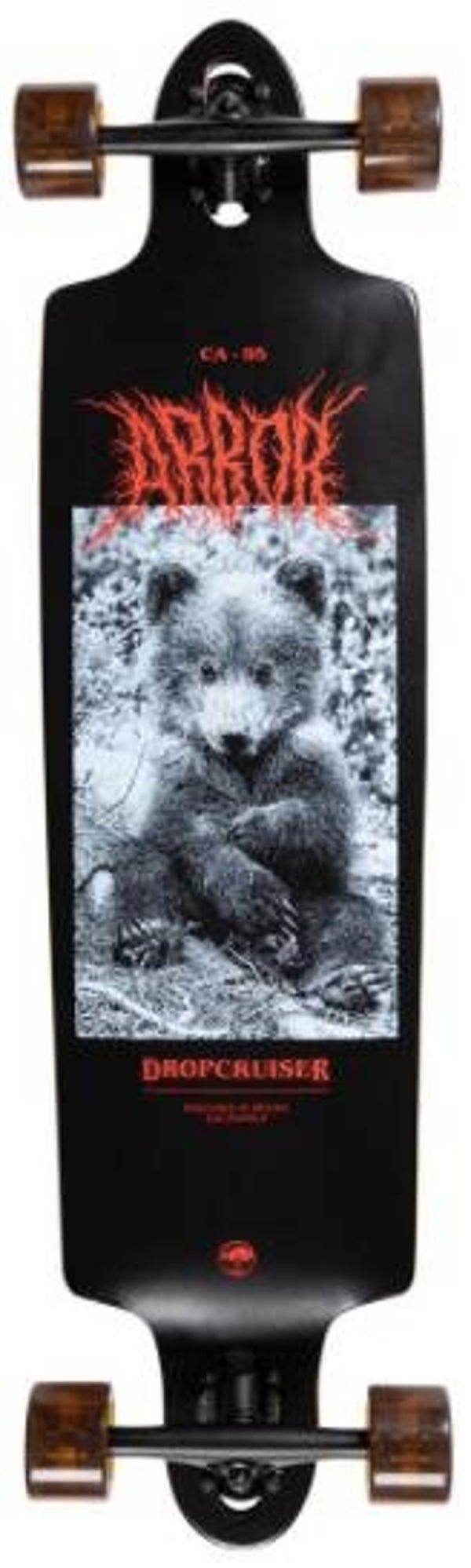 Arbor Performance Complete Longboard Bear Cub Black - 38"