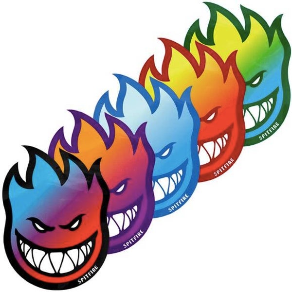 Spitfire Bighead Fade Sticker Medium Assorted Colours