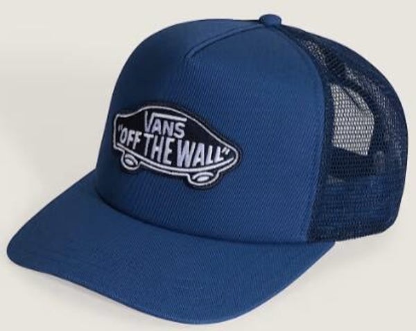 Vans Classic Patch Trucker Snapback Hat Navy