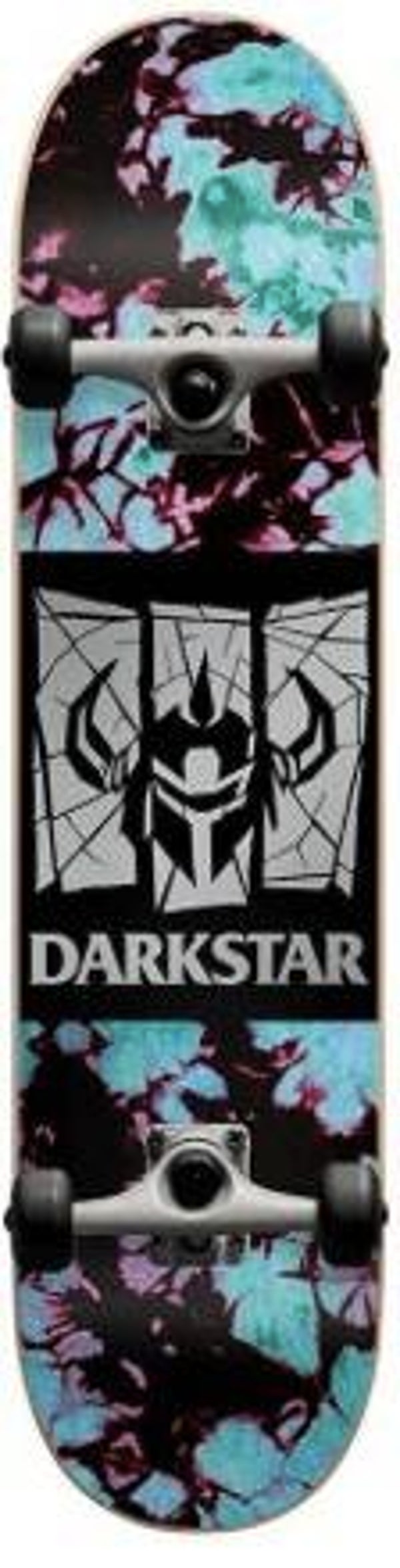 Darkstar Fracture FP Premium Complete Skateboard Silver - 8.0