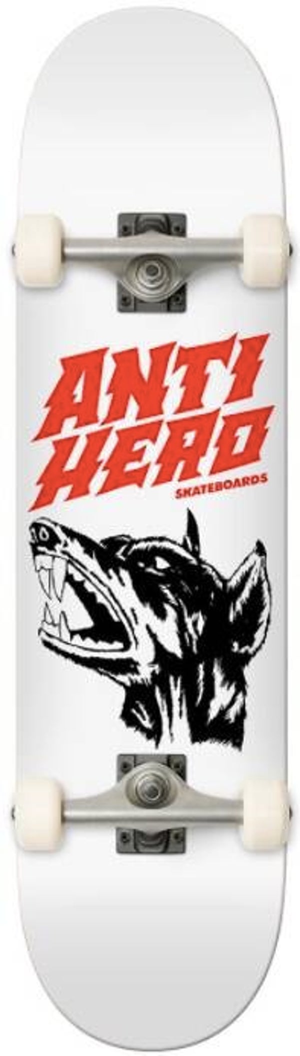 Anti Hero Hellhounds Complete Skateboard White - 8.25"
