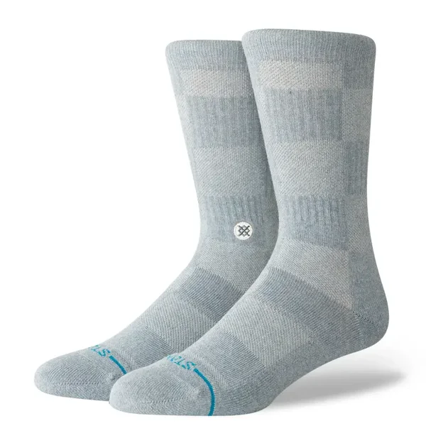 Stance Down and Out Grey Crew Socks