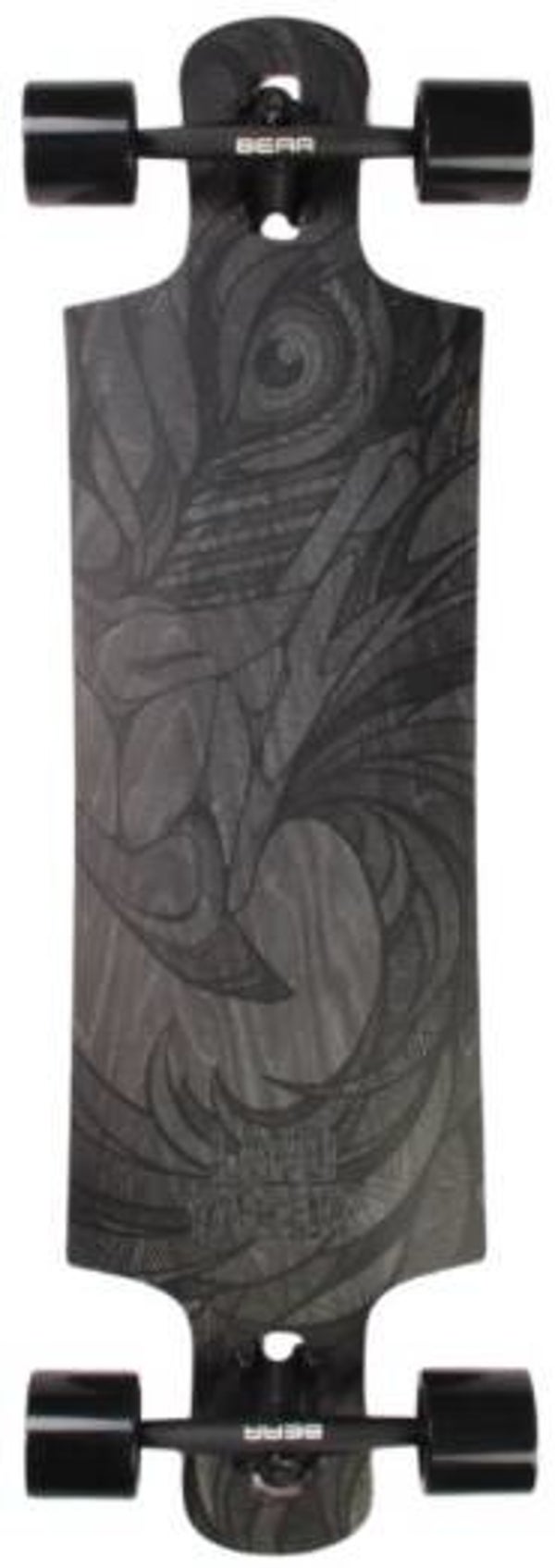 Landyachtz Drop Hammer Black Eagle Longboard Complete - 36.5"