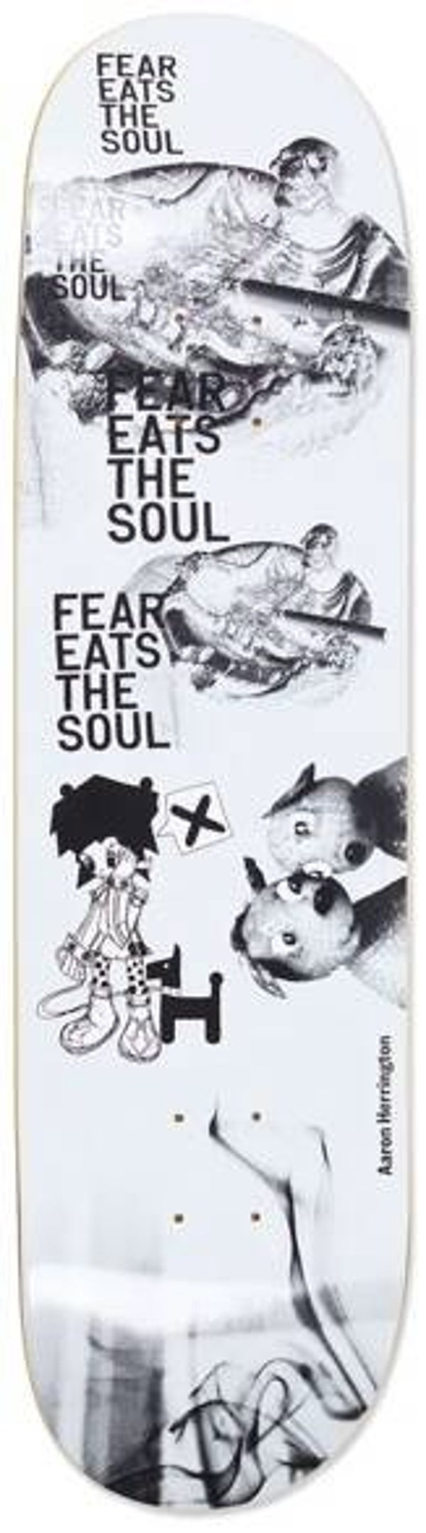 Polar Skate Co. Aaron Herrington Fear Eats The Soul Skateboard Deck - 8.125