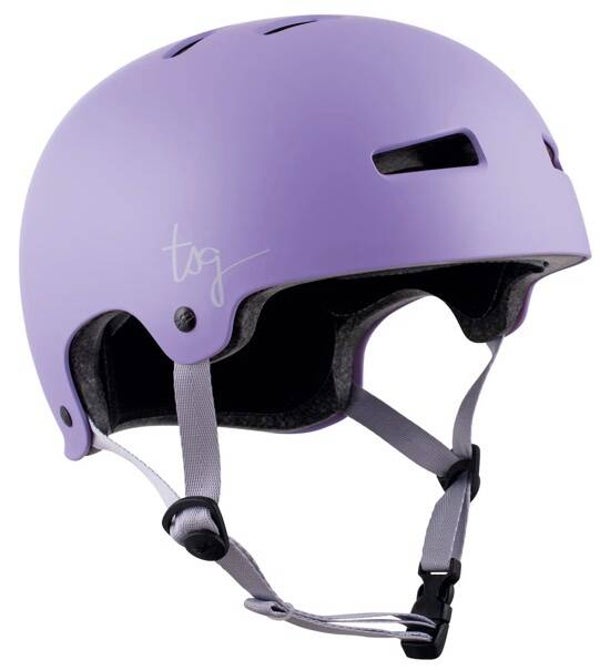 TSG Evolution Satin Violet Skateboard Helmet - Small/Med
