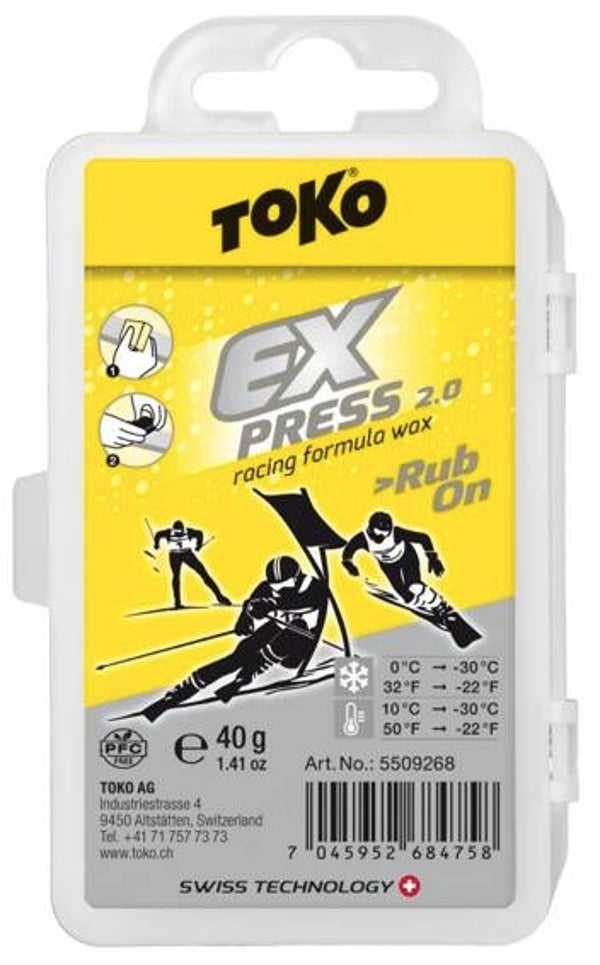 Toko Express Racing Formula Rub On Wax 40 gr.