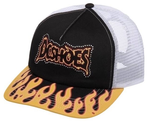 DC Shoes Burning Brim Kids Snapback Truckers Hat
