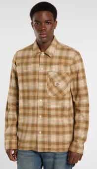 Dickies Forest Check Desert Sand Shirt