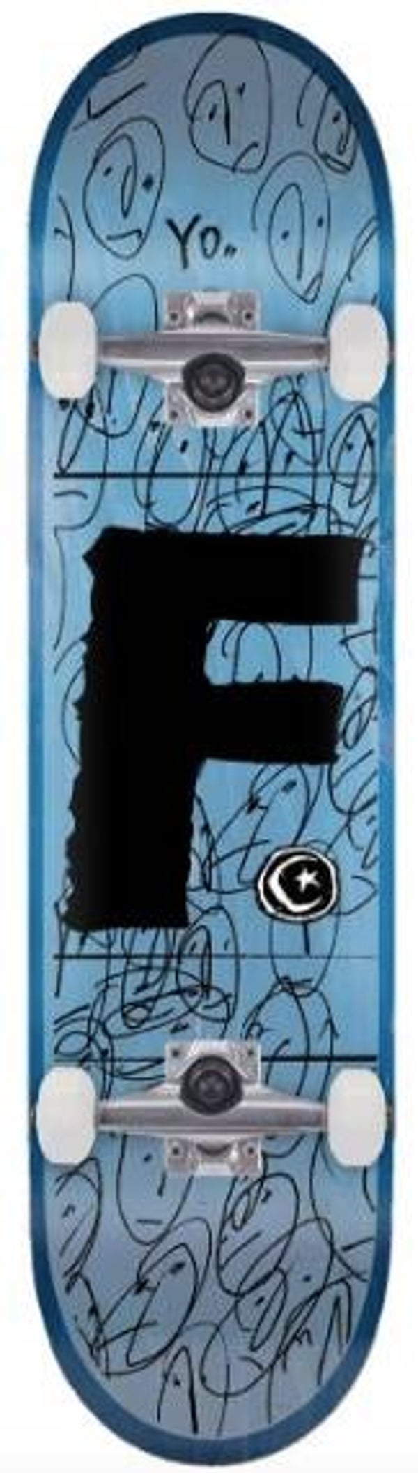 Foundation"Yo!" Complete Skateboard - 8,25"