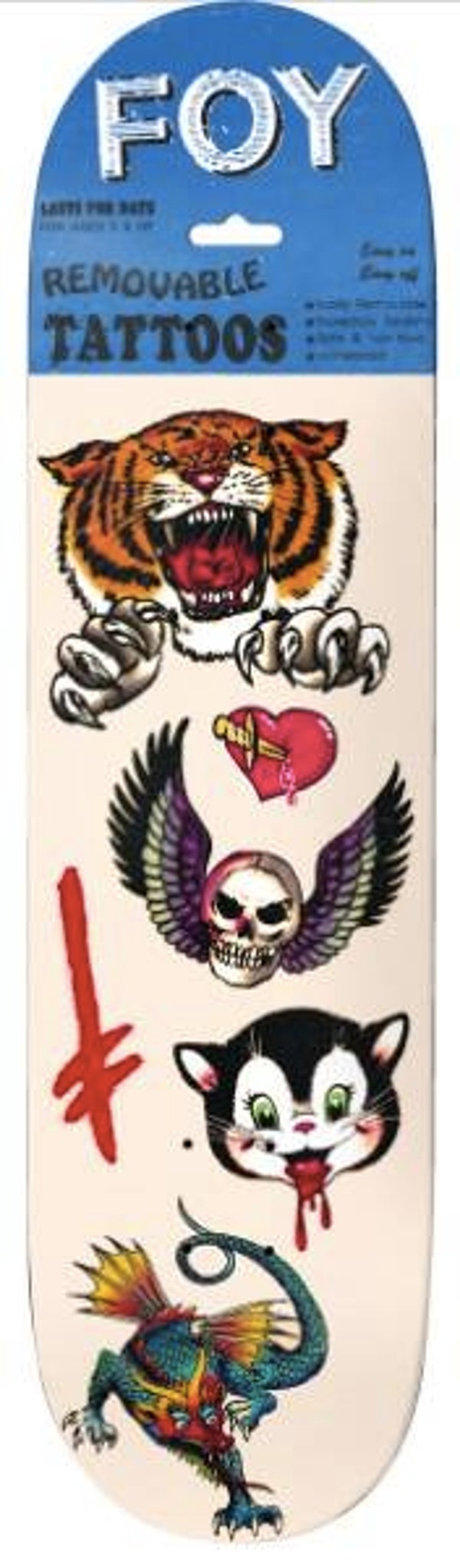 Deathwish Jamie Foy Tattoos Skateboard Deck - 8.38