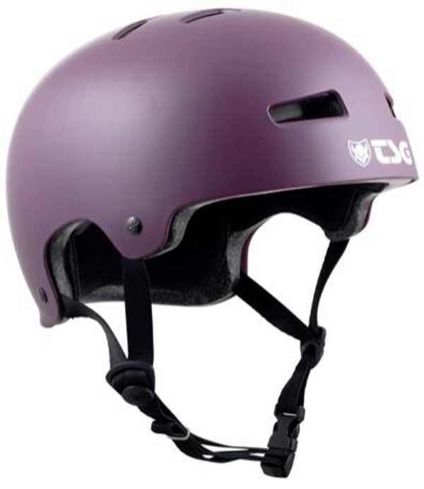 TSG Solid Colors Satin Grape Royal Helmet - S/M