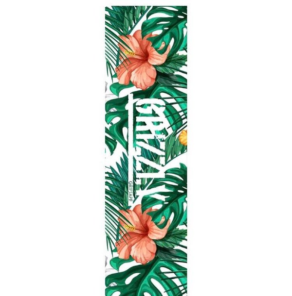 Grizzly Aloha Griptape sheet - White - 9"