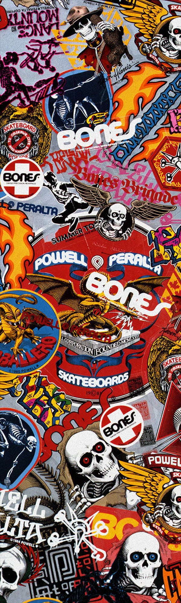 Powell Peralta Griptape OG Stickers - 9"