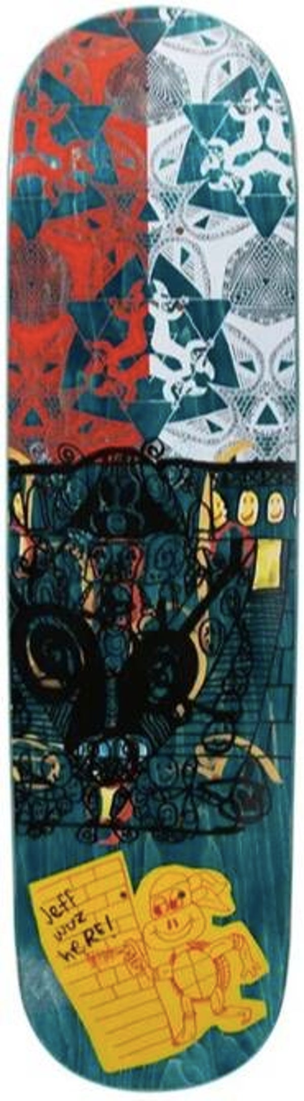 GX1000 Jeff Carlyle Debut 2 Pro Skateboard Deck - 8.25"