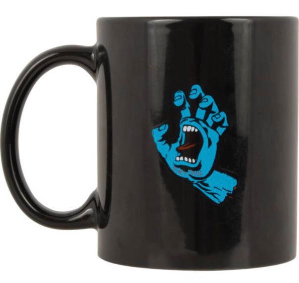 Santa Cruz Screaming Hand Coffee Mug - Black