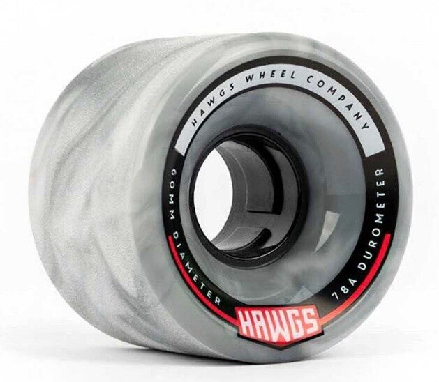 Hawgs Wheels Chubby Hawgs Grey/Swirl - 60mm 78A