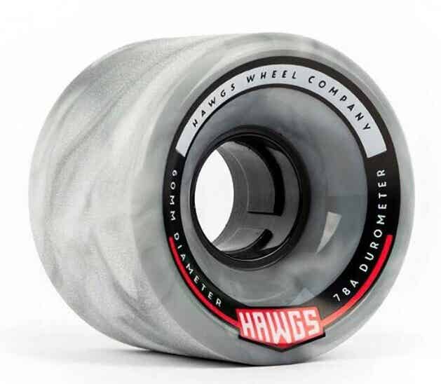 Hawgs Wheels Chubby Hawgs Grey/Swirl - 60mm 78A