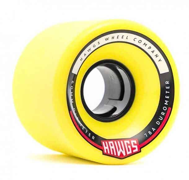 Hawgs Wheels Chubby Hawgs Yellow - 60mm 78A