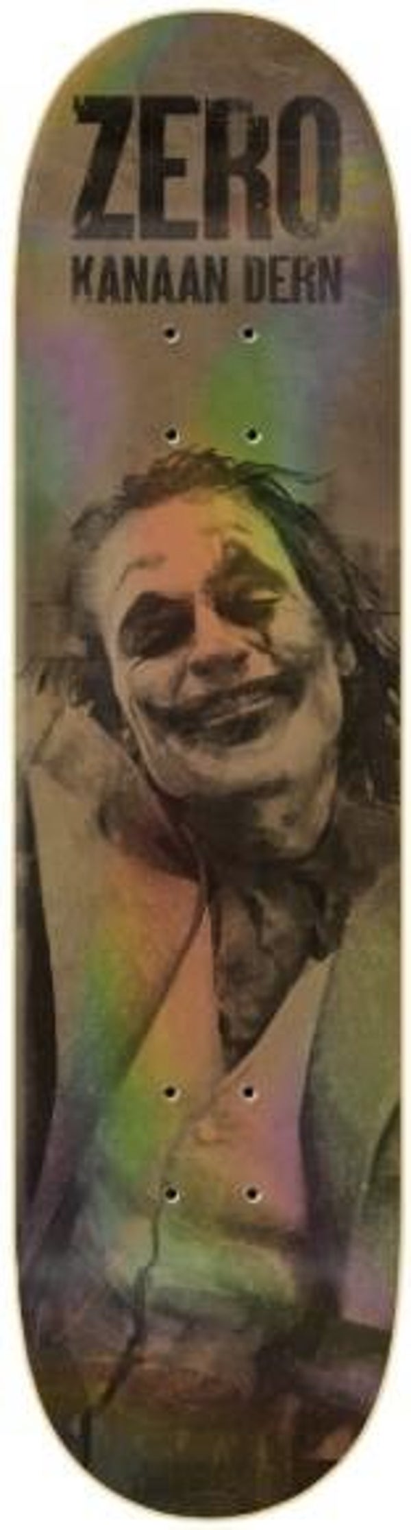 Zero Kanaan Joker Bronze Iridescent Skateboard Deck – 8.5"