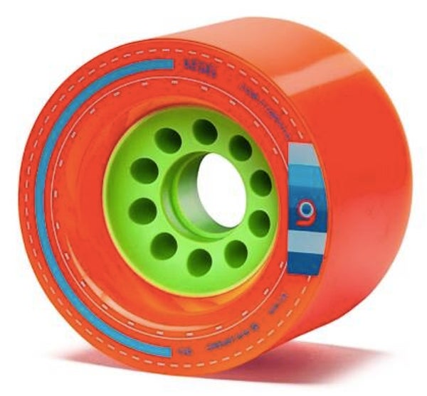 Oranatang Kegel 80mm Longboard Wheels Orange - 80A