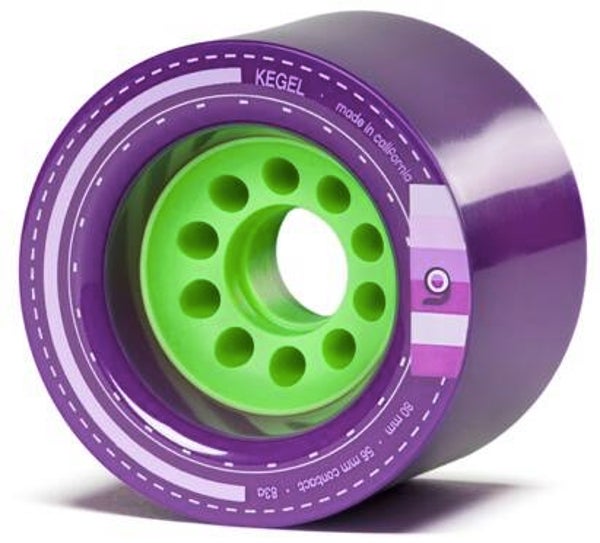 Orangatang Kegel 80mm Longboard Wheels Purple - 83A