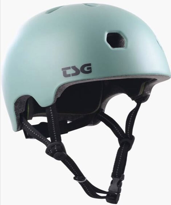 TSG Helmet Meta Solid Color Satin Oil Blue - L/XL