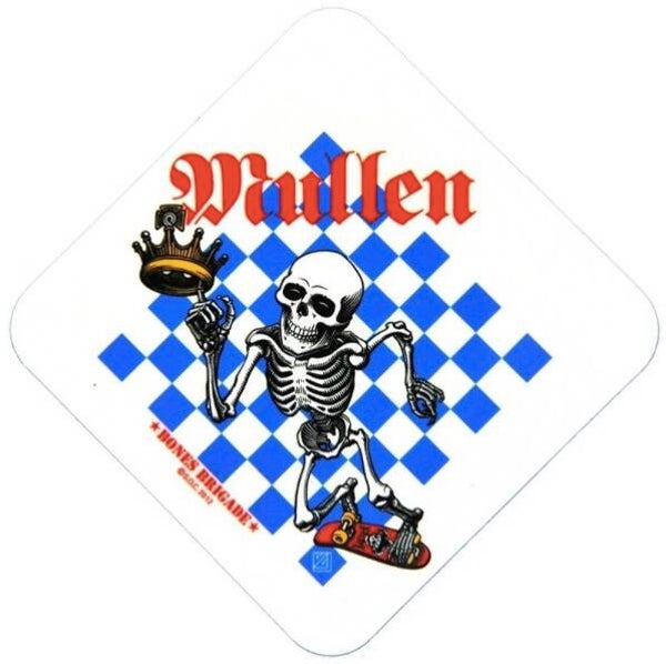 Powell Peralta Bones Brigade Rodney Mullen Sticker (11 x 11cm)