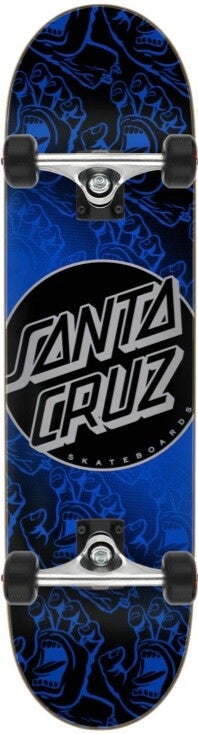 Santa Cruz Other Dot Hands Large Complete Skateboard - 8.25"