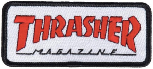 Thrasher Outline Patch - 4.5 x 10cm