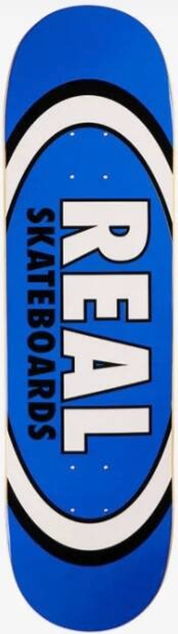 Real Team Classic Oval Skateboard Deck Blue - 8.5"