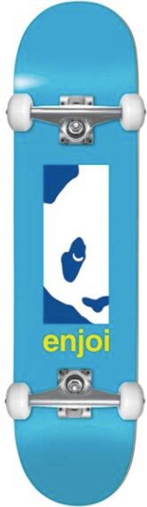 Enjoi Box Panda FP Complete Skateboard Blue - 8.125
