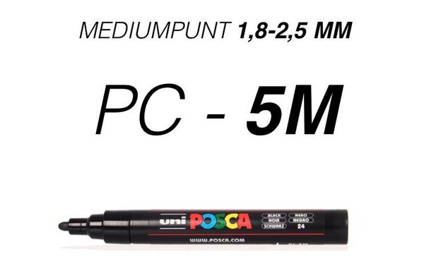 Posca PC-5M Paint Marker - Various Colours