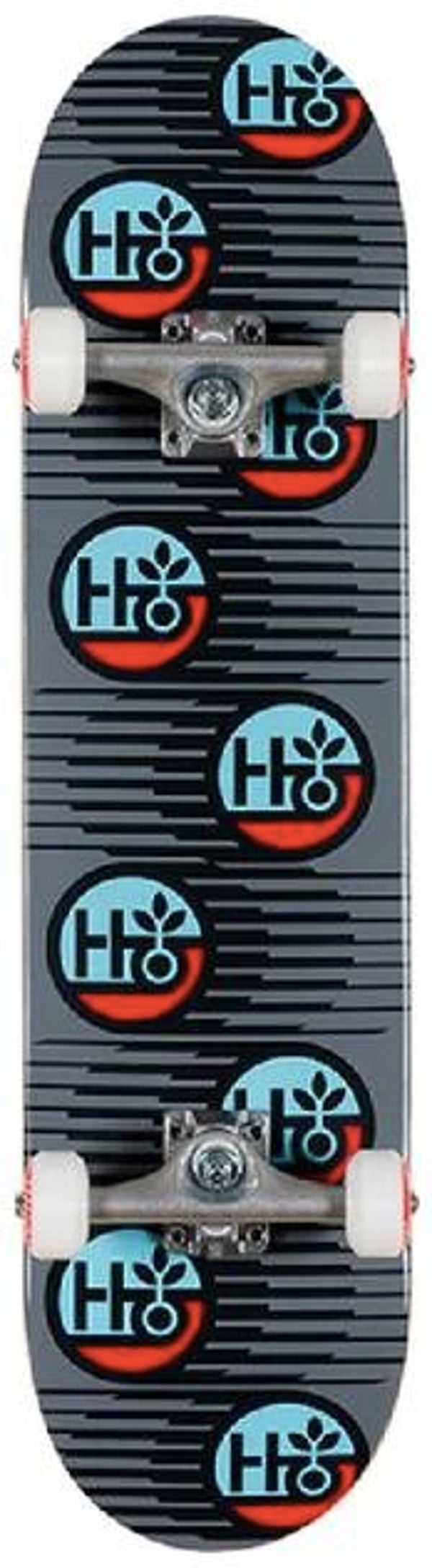 Habitat "Pod Contour" Grey Complete Skateboard - 8"