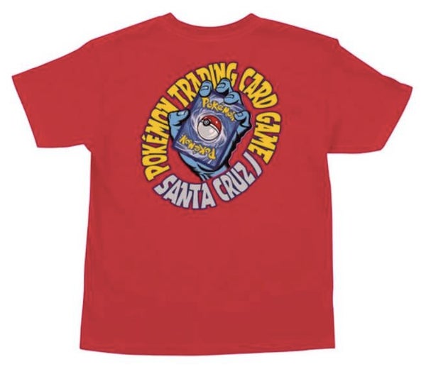 Santa-Cruz Pokémon TCG Hand Youth Midweight Red