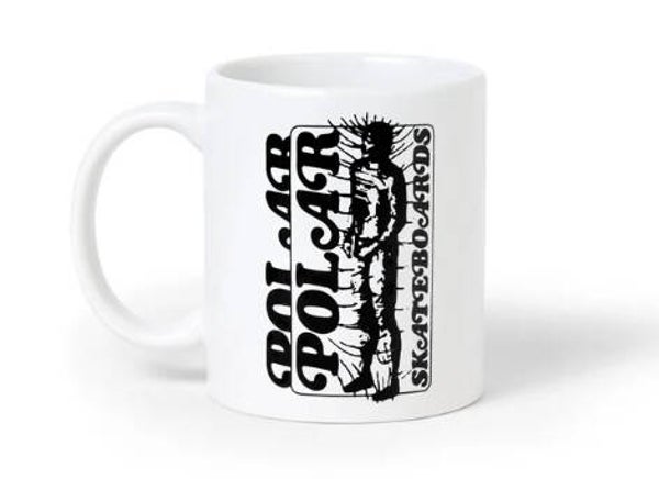 Polar Skate Co. Coffee Mug "Fields" Black/white