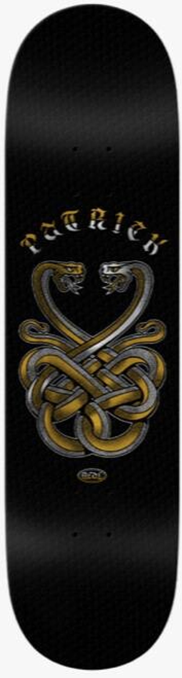 Real Praman Fight Black Full SE Skateboard Deck - 8.38"