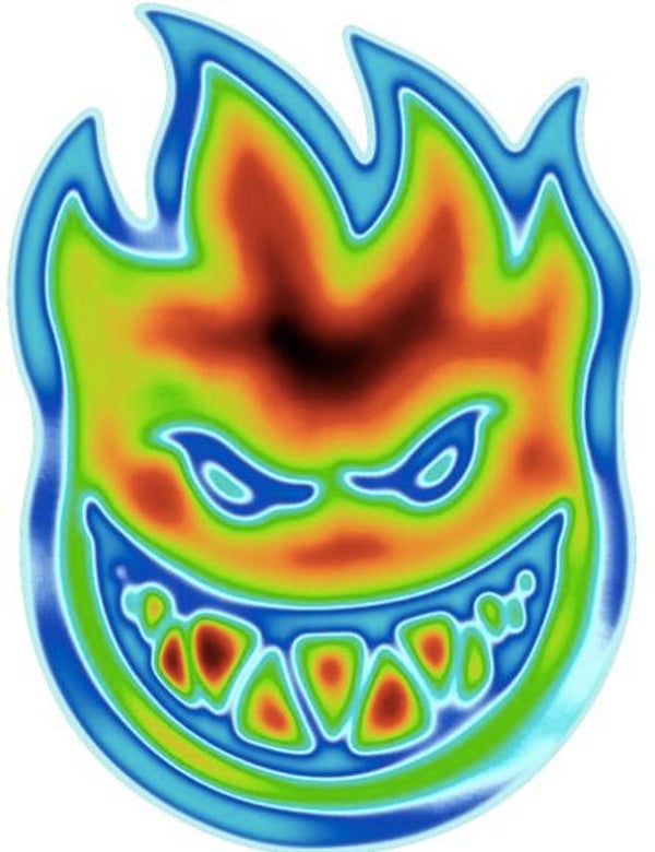 Spitfire Radioactive Bighead 3.25 Sticker