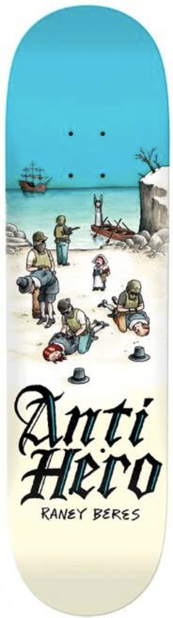 Anti Hero Raney Liberdad Skateboard Deck - 9.02"