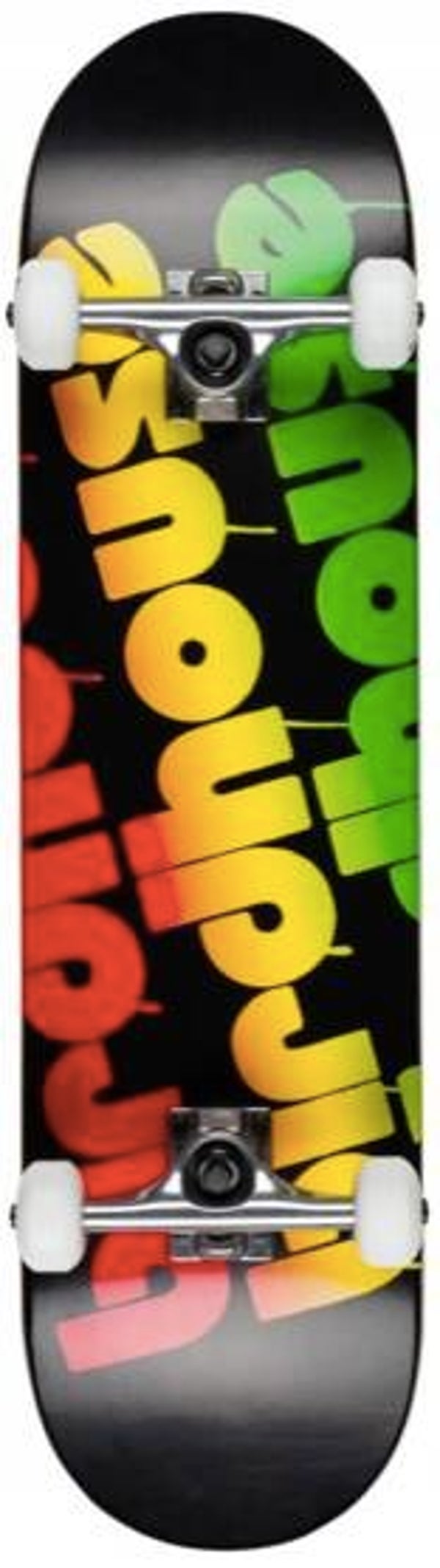 Birdhouse Triple Stack Rasta Complete Skateboard - 8"