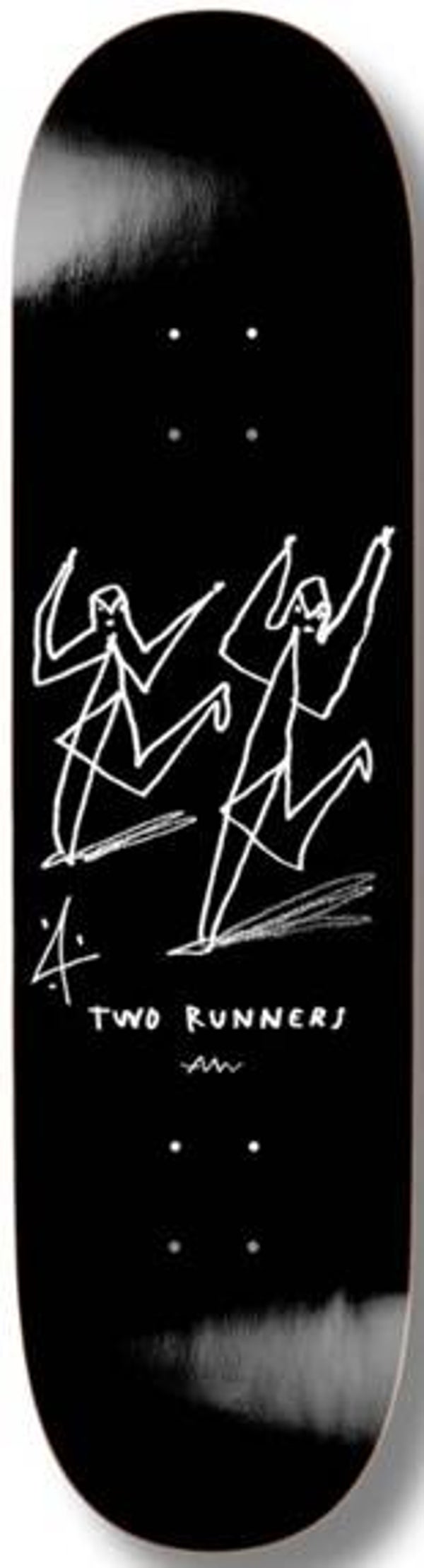 Polar Skate Co. Team Two Runners Skateboard Deck - 8.5"