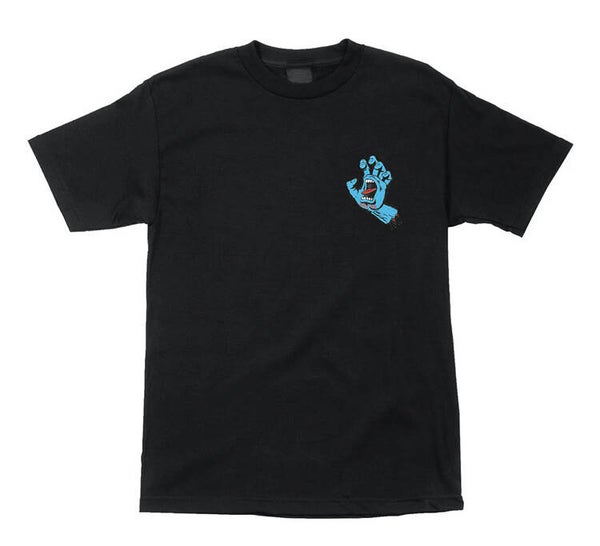 Santa Cruz Screaming Hand T-shirt - Black