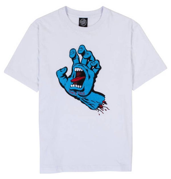Santa Cruz Screaming Hand T-shirt White