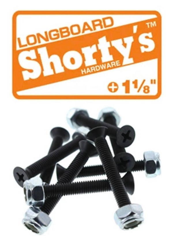 Shorty's Hardware Phillips Black - 1 1/8 inch