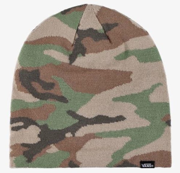 Vans Skull Beanie Camo - One Size