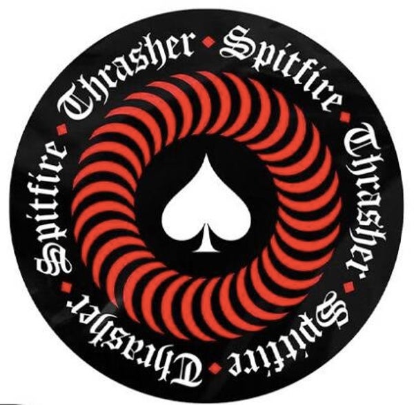 Spitfire/ Thrasher Oath Sticker